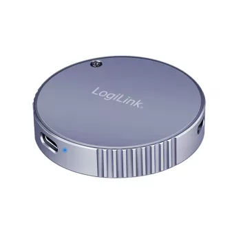 LogiLink USB 3.2 Gen2x1 SSD korpusas USB-C į PCIe NVMe, 100W PD, magnetinis