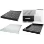 LogiLink 19 inch reguliuojama lentyna stelažui 1U 350mm gylio šviesiai pilka SF0600G