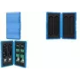 LogiLink UA0417 M.2 SSD apsauginė dėžutė 4 NGFF/NVMe SSD diskams, mėlyna