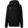 PUMA teamGOAL 23 Casuals megztinis su gobtuvu Jr - Puma Black