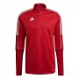 adidas Tiro 21 treniruočių viršus vyrams, raudonas, 2XL GH7303