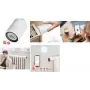 LogiLink Zigbee išmanusis termostato radiatoriaus vožtuvas su LCD ekranu, suderinamas su Tuya, baltas