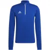 adidas Entrada 22 treniruočių viršus vyrams, siauro kirpimo megztinis, Team Royal Blue/Balta, S dydis