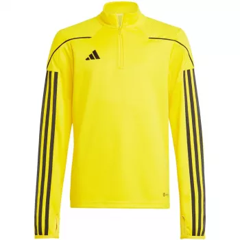 adidas Tiro 23 League treniruočių viršus geltona juoda IC7880 jaunimo 164cm