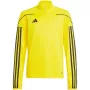 adidas Tiro 23 League treniruočių viršus geltona juoda IC7880 jaunimo 164cm