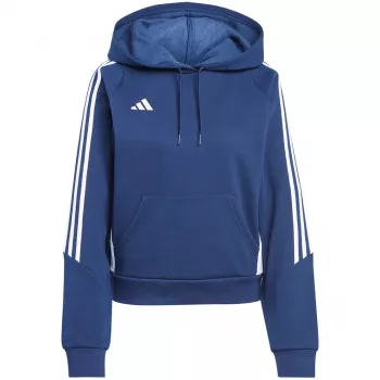 adidas Tiro 24 moteriškas megztinis su gobtuvu tamsiai mėlynas IR7507