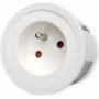 Bachmann PIX 1xUTE 2.0m AEH RAL9010 įleidžiamas Schuko lizdas su laisvu galu