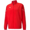 PUMA teamRISE Sideline vyriška striukė su pilnu užtrauktuku, raudona, S dydis