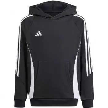 adidas Tiro 24 gobtuvinis megztinis juodos spalvos IJ5611 128cm