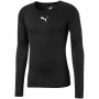 Puma Liga Baselayer Tee LS vyriški ilgomis rankovėmis kompresiniai marškinėliai juodi 655920 03 S