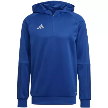 adidas Tiro 23 Competition gobtuvas vyrams - Team Navy Blue 2 / White, siauras kirpimas, AEROREADY treniruočių megztinis