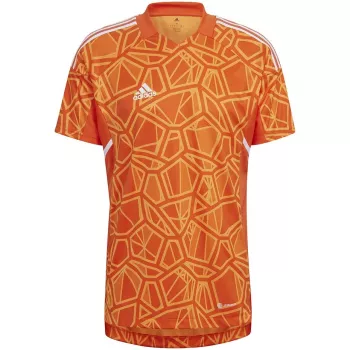 ADIDAS vyriški Condivo 22 vartininko marškinėliai trumpomis rankovėmis Solar Orange HB1621