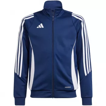 adidas Tiro 24 treniruočių megztinis vaikams, tamsiai mėlynas, IR7501, 116 cm