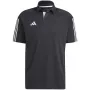 adidas Tiro 23 Competition vyriški polo marškinėliai juodi HK8051 S