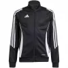 adidas Tiro 24 treniruočių megztinis vaikams, juodas, IJ9958, dydis 128cm