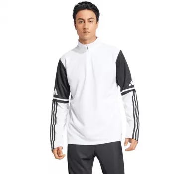 adidas vyriški Squadra 25 treniruočių marškinėliai Balti/Juodi, dydis M