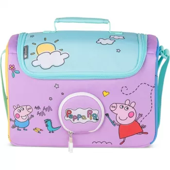 Tonies HörSpiel Transporter – Peppa Pig nešiojimo dėklas, skirtas Toniebox ir Tonies figūrėlėms, rožinė