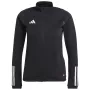 adidas Tiro 23 Competition treniruočių megztinis juodos spalvos HK7651