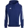 adidas Tiro 24 prakaituotas gobtuvas mėlynas IR7546 vyriškas futbolo gobtuvas