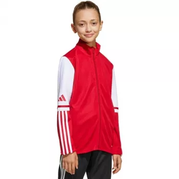 adidas Squadra 25 treniruočių vaikų megztinis raudonas 140cm