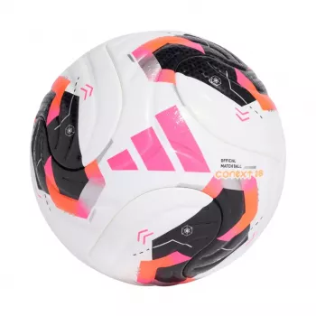 adidas Conext 26 Pro Match futbolo kamuolys 5 dydžio baltas rožinis juodas KE5866