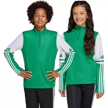 adidas Squadra 25 treniruočių viršutinė dalis vaikams žalia/balta JP3160 164cm