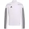 adidas Tiro 23 League treniruočių viršutinė dalis balta/juoda IB8477 jaunimo 128cm