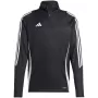 adidas Tiro 24 treniruočių viršus juodos spalvos megztinis IJ9963 S