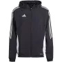 adidas Tiro 24 vyriška treniruočių striukė juoda IM8806
