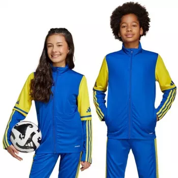 adidas Squadra 25 treniruočių marškinėliai jaunimui Team Royal Blue/Balti 140cm