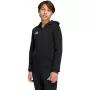 adidas Entrada 26 vaikiškas pilno užtrauktuko gobtuvas juodas 116cm