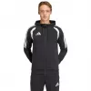 adidas Tiro 26 League pilno užtrauktuko megztinis vyrams, juodos spalvos, L dydis