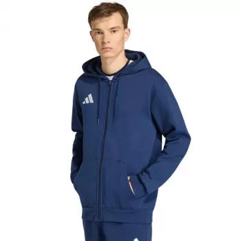 adidas vyriškas Entrada 26 pilno užtrauktuko gobtuvas, tamsiai mėlynas, M