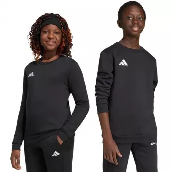 adidas Entrada 26 vaikiškas sportinis megztinis, juodas, 164 cm