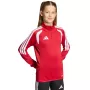 adidas Tiro 26 League treniruočių viršutinė dalis vaikams raudona/balta 128cm