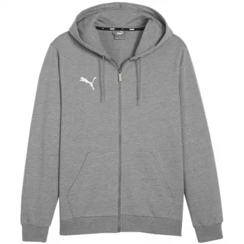 PUMA Team Goal Casuals gobtuvinis megztinis, vidutinio pilkumo melanžas, vyrų S dydis