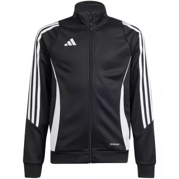 adidas Tiro 24 treniruočių megztinis vaikams juodas IJ9958 152cm