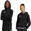 adidas Entrada 26 Hoody vaikiškas gobtuvu megztinis juodas 140 cm
