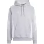 adidas Tiro 24 gobtuvu megztinis, vidutinio pilkumo melanžas / juoda