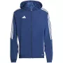 adidas Tiro 24 vyriškas treniruočių švarkas tamsiai mėlynas IM8812