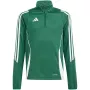 adidas Tiro 24 treniruočių viršutinė dalis vaikams, megztinis, žalia, IR9362, 152cm