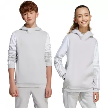 adidas Squadra 25 vaikiškas gobtuvas pilkas JD4808 140cm