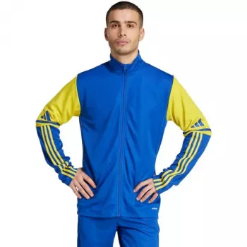 adidas Squadra 25 vyriškas treniruočių megztinis mėlynas/geltonas M