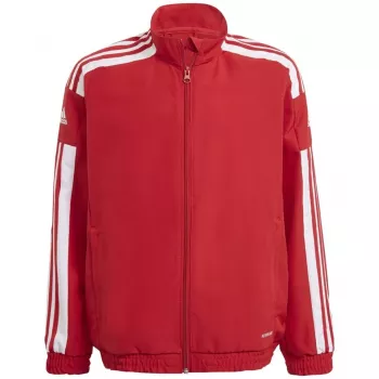 adidas Squadra 21 pristatymo striukė raudona, jaunimo 128cm