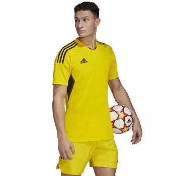 adidas Condivo 22 Match Day marškinėliai Team Yellow XL