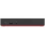 Lenovo ThinkPad USB-C Dock Gen 2 40AS dokų stotis - 65W galios tiekimas, dviejų 4K ekranų palaikymas, 10-in-1 prievadų išplėtimas