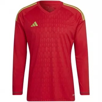 adidas Tiro 23 Competition ilgomis rankovėmis vyrų vartininko marškinėliai raudoni