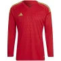 adidas Tiro 23 Competition ilgomis rankovėmis vyrų vartininko marškinėliai raudoni