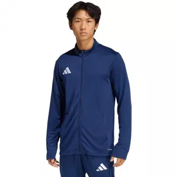 adidas Entrada 26 treniruočių striukė vyrams, tamsiai mėlyna, perdirbtas poliesteris, pilnas užtrauktukas, L