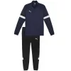 PUMA vyriškas Team Rise treniruočių kostiumas tamsiai mėlynas/juodas, dydis XL